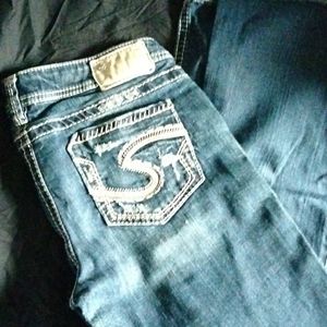 Silver jeans waist size 28